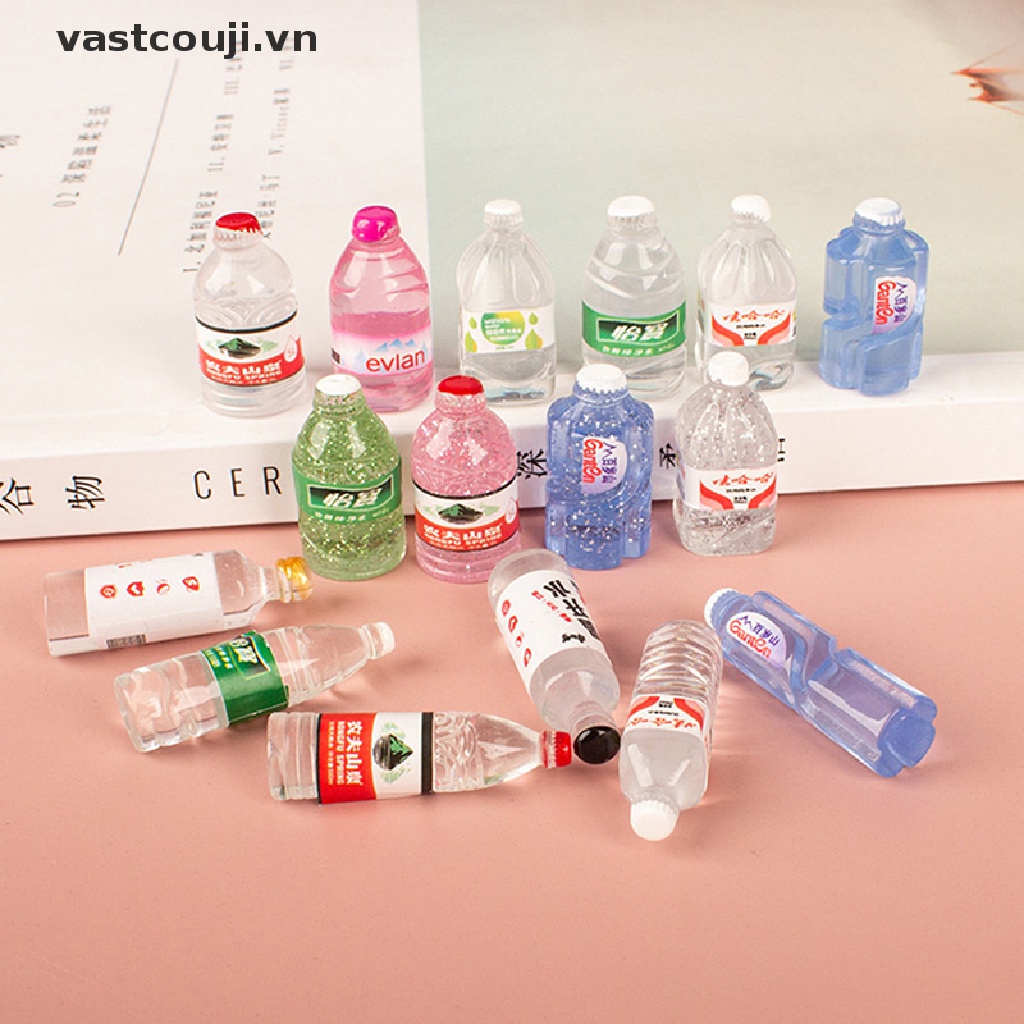 Set 10 Chai Nước Khoáng 1: 12 Dùng Để Trang Trí Nhà Búp Bê