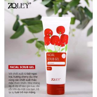 Gel tẩy tế bào chết cho mặt zoley cherry