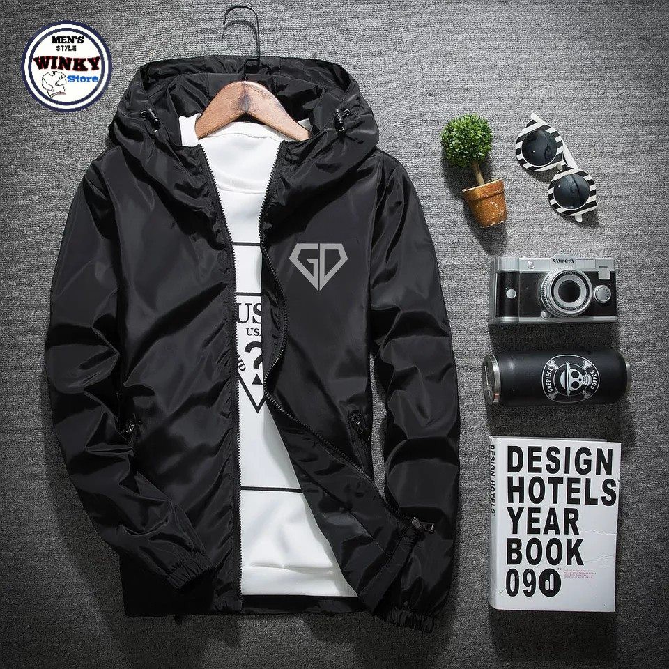 Áo khoác dù nam nữ in logo phản quang cực đẹp,thời trang và hot trend 2021