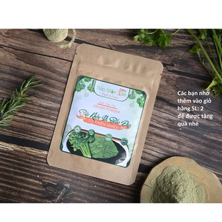 Bột cần tây sấy lạnh nguyên chất 100g giảm cân, làm đẹp trắng da, detox,chất xơ