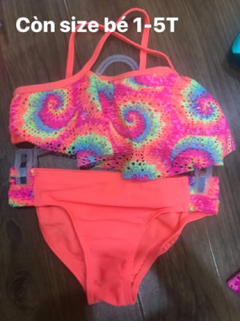 BỘ BƠI CHO BÉ GÁI 2 dây (Hàng xuất Dư) | BigBuy360 - bigbuy360.vn