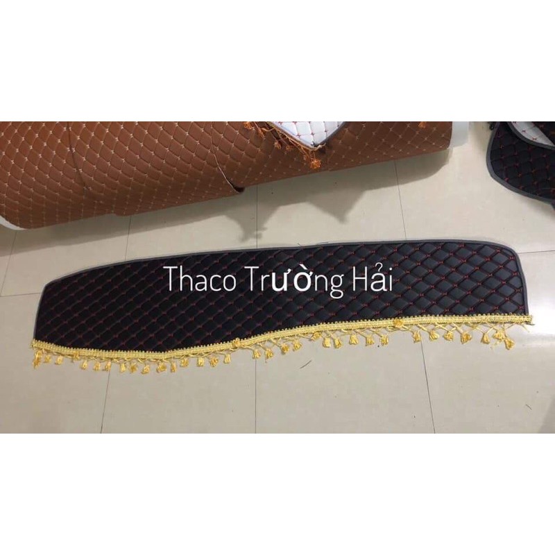 THẢM TAPLO THACO TRƯỜNG HẢI chất liệu da 5D chống cái nắng mùa hè 40c giữ cho mặt taplo không bị bạc mầu