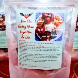10 sét Siêu chè dưỡng nhan( 10vị/100g/4 người ăn)