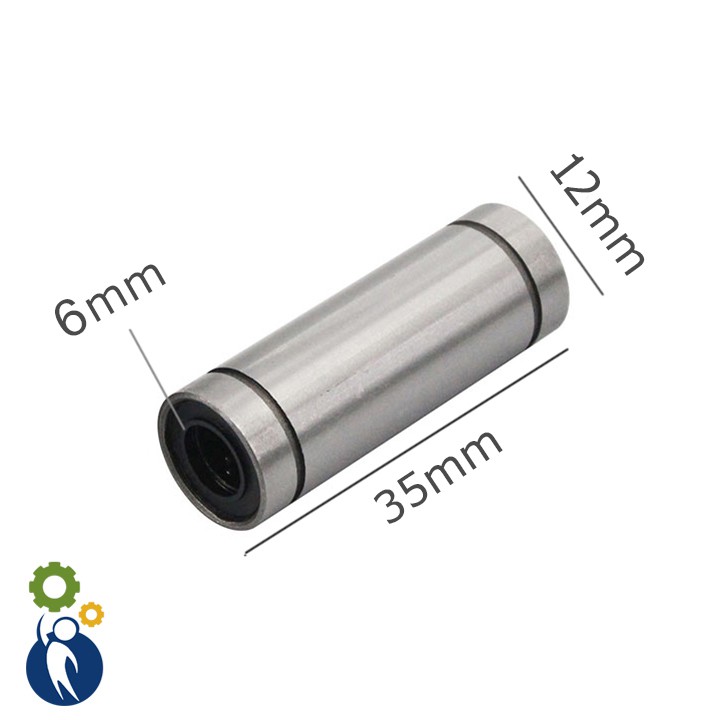 Vòng Bi Tuyến Tính LM6LUU 6x12x35