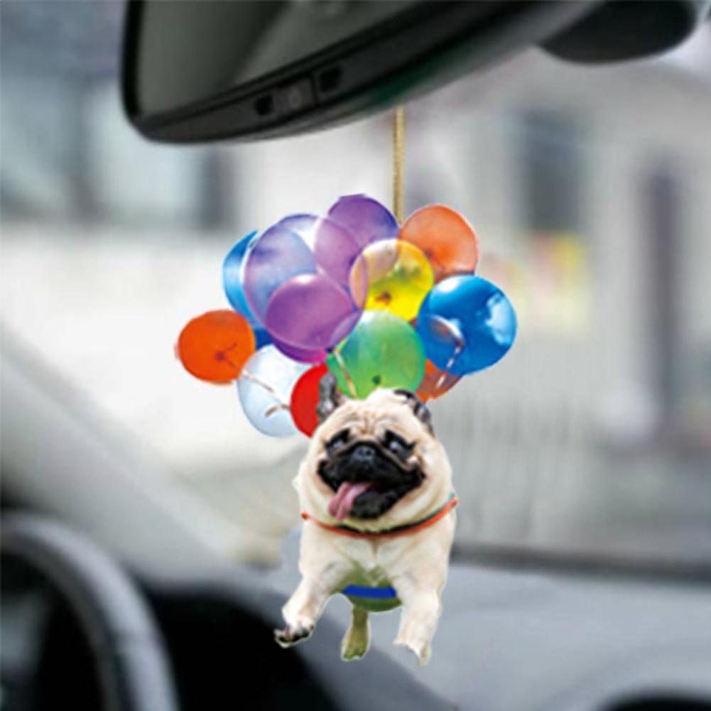 Bong Bóng Hình Chú Chó Trang Trí Xe Hơi