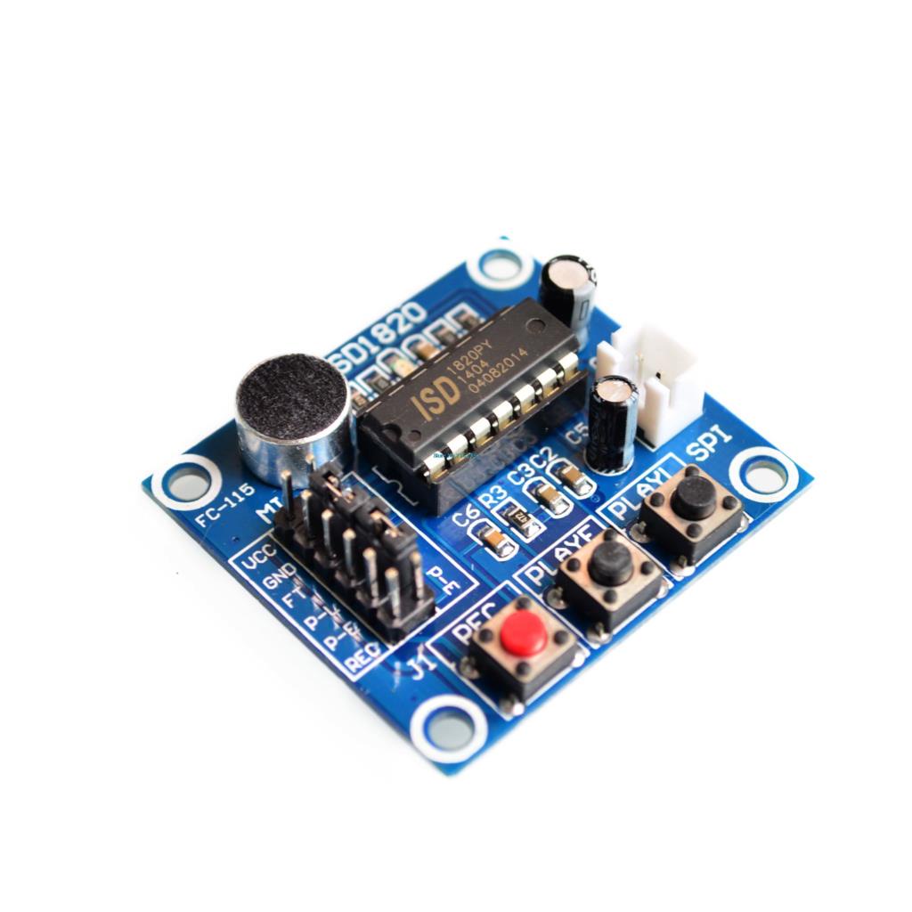 Mô Đun Ghi Âm Giọng Nói Isd1820 Kèm Micro Và Khuếch Đại Chuyên Dụng