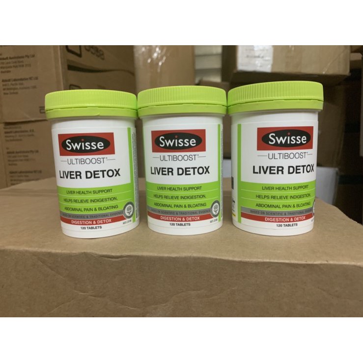Bổ gan Swisse Liver Detox 120 viên - Mẫu mới, Date xa | BigBuy360 - bigbuy360.vn