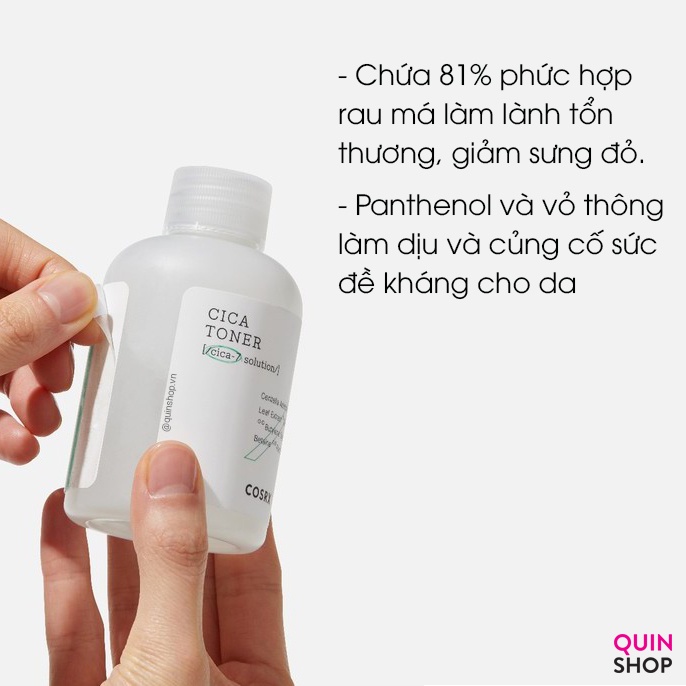 Nước Cân Bằng Da Cosrx Pure Fit Cica Toner