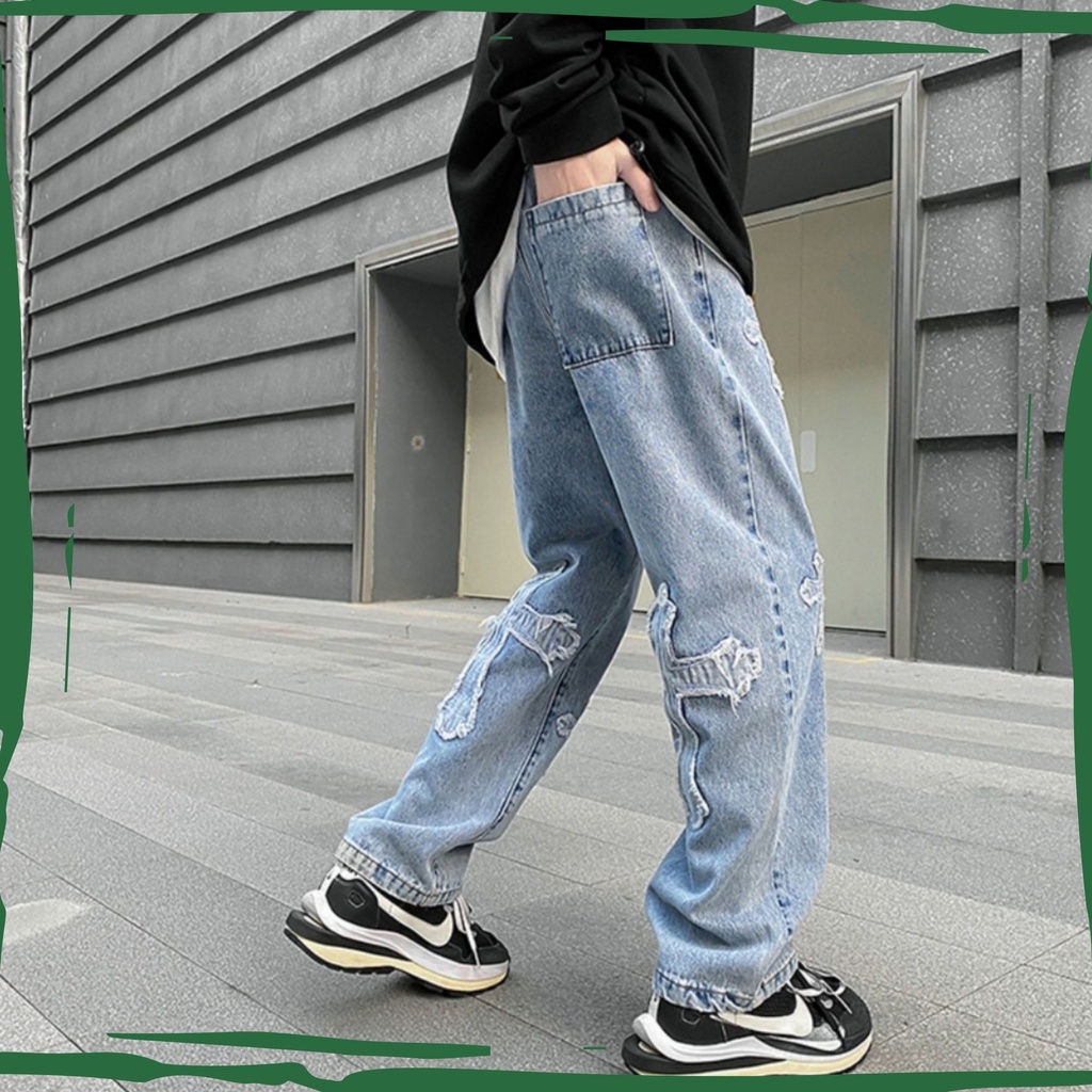 Quần Jean, quần bò mẫu mới mã SP0001 siêu ngầu unisex