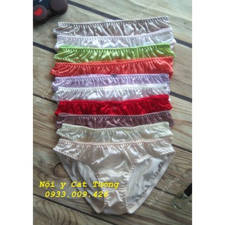 Combo 5 quần lót nữ thun bóng Việt Nam size 45 - 60kg( giá sỉ)(giao màu Ngẫu Nhiên)