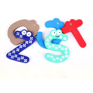 Bộ 26 Chữ Cái Gỗ Nam Châm