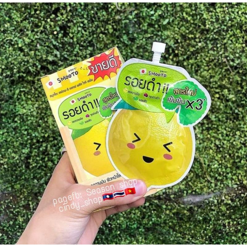 Tính chất Smooto Lemon-C 🍋Acne White Magic Serum 10g.