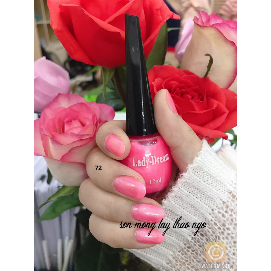 Sơn móng tay Ladydream 12ml (sơn thường)