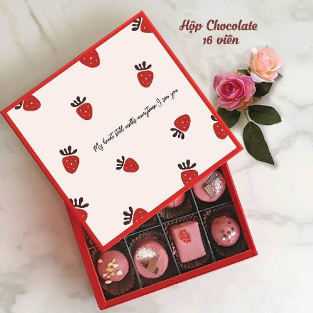 Hộp socola 16 ngăn | BigBuy360 - bigbuy360.vn