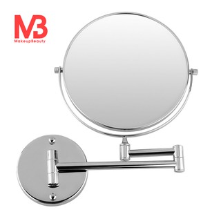 Gương Trang Điểm Gắn Tường Hai Mặt Phóng Đại 5x