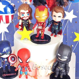 Trang trí 6 Siêu anh hùng Marvel xịn