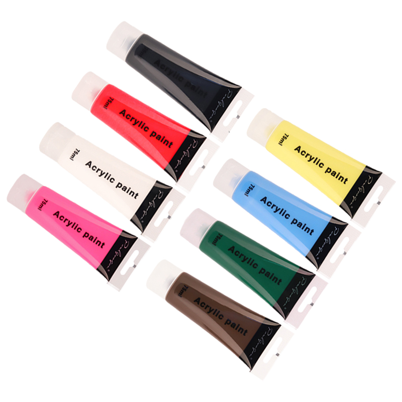 Ống Acrylic 75ml 12 Màu Vẽ Tranh
