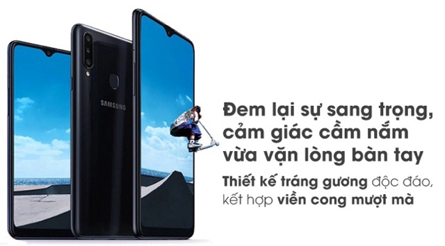 điện thoại Sam sung A20S Ram3/32G bảo hành chính hãng | BigBuy360 - bigbuy360.vn