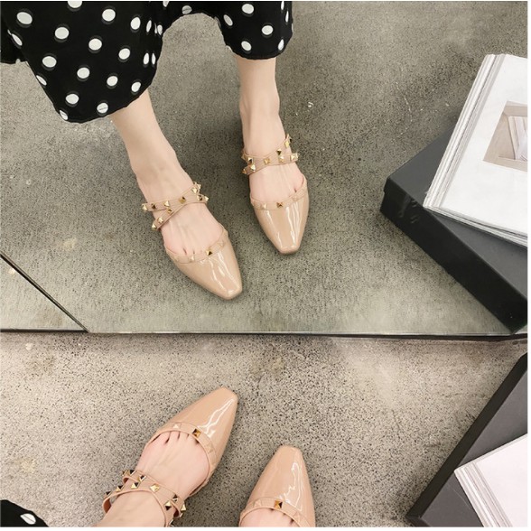 Dép Mũi Nhọn Đính Đá Dành Cho Nữ Phong Cách Trẻ Trung Năng Động | BigBuy360 - bigbuy360.vn