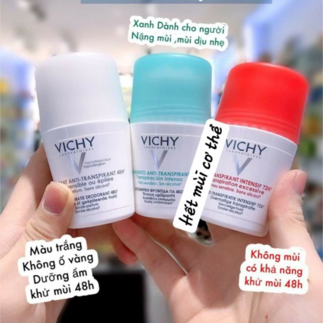 Lăn khử mùi cơ thể Vichy