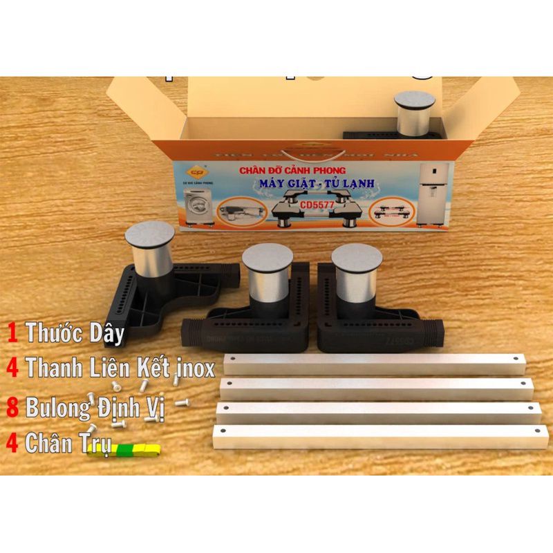 chân kê máy giặt tủ lạnh Cảnh Phong, chân máy giặt tủ lạnh Cảnh Phong