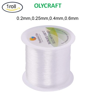 Cuộn dây cước nylon vô hình 0.2-0.6mm dùng để tự làm đồ trang sức