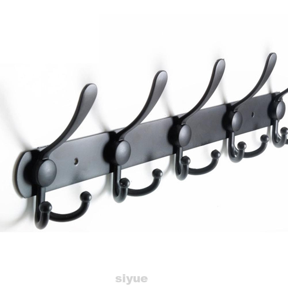 Clothes Hanging Door Back Hat Home Row Hook Stainless Steel Wall Mounted Coat Hanger