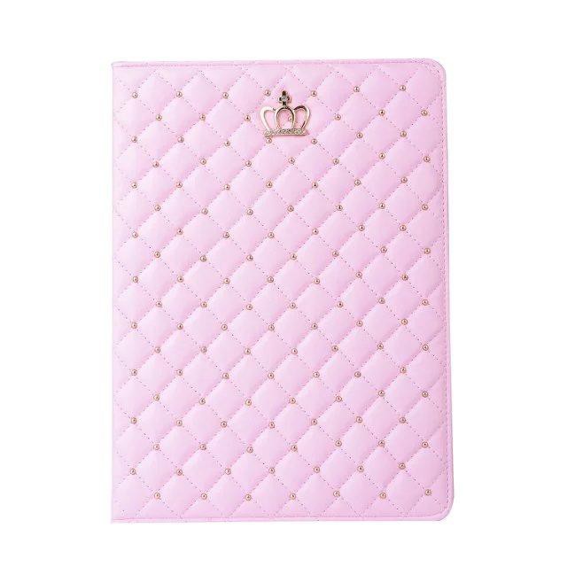 Ốp lưng Ipad 8th gen 2020 10.2 gen 7th mini 5  air 1 2 air 3 10.5 Crown Grid Smart stand Case 9.7 inch 2017 ipad 2 3 4 Bao da | BigBuy360 - bigbuy360.vn