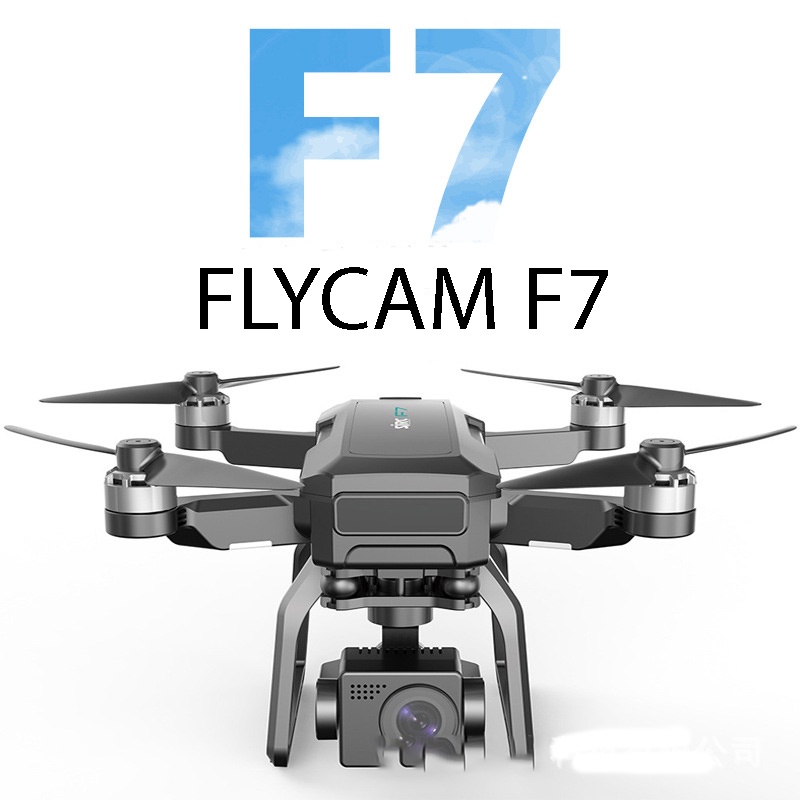Flycam Camera GPS F7 4K PRO Cảm Biến Tránh Vật Cản - Máy bay flycam không người lái có điều khiển từ xa 4K PRO SJRC F7