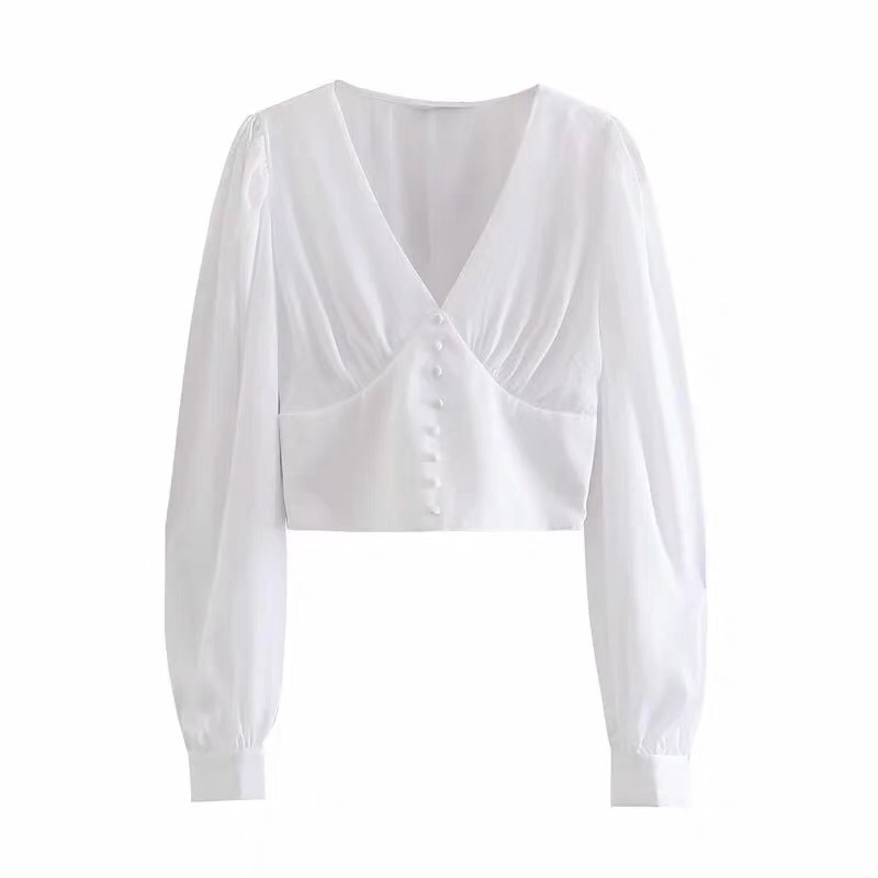 Áo lụa trắng Urban Revivo