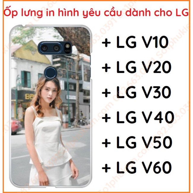 Ốp lưng in hình theo yêu cầu dành cho LG