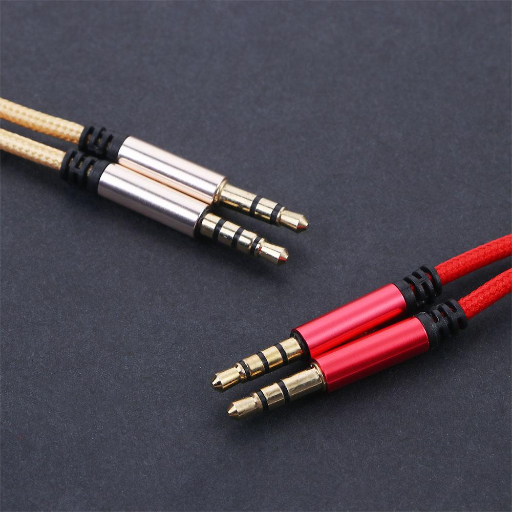 Cáp Âm Thanh DANILO Dài 1.2m Kèm Mic|Dây Cáp Điều Chỉnh Âm Lượng Cho Xe Hơi