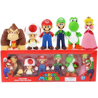 Bộ 6 mô hình mario