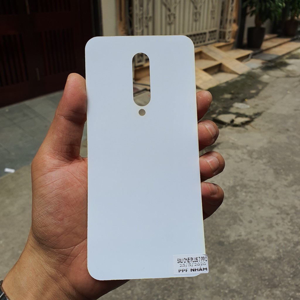 Dán mặt lưng PPF vân nhám cho OnePlus 7 Pro