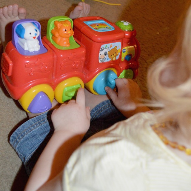 Đoàn tàu chở thú Ú Oà Vtech