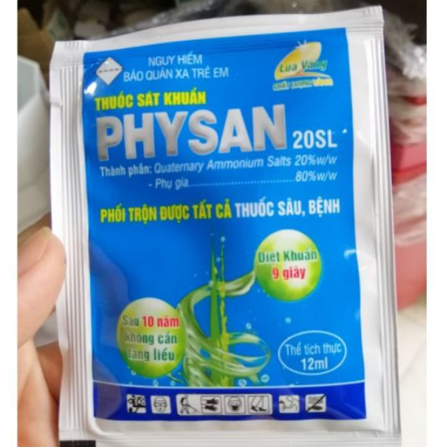 Thuốc sát khuẩn Physan Đặc trị thối nhũn cho lan