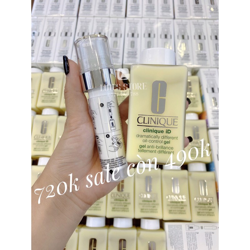 Kem Dưỡng Clinique ID Gel Kèm Lõi Trắng