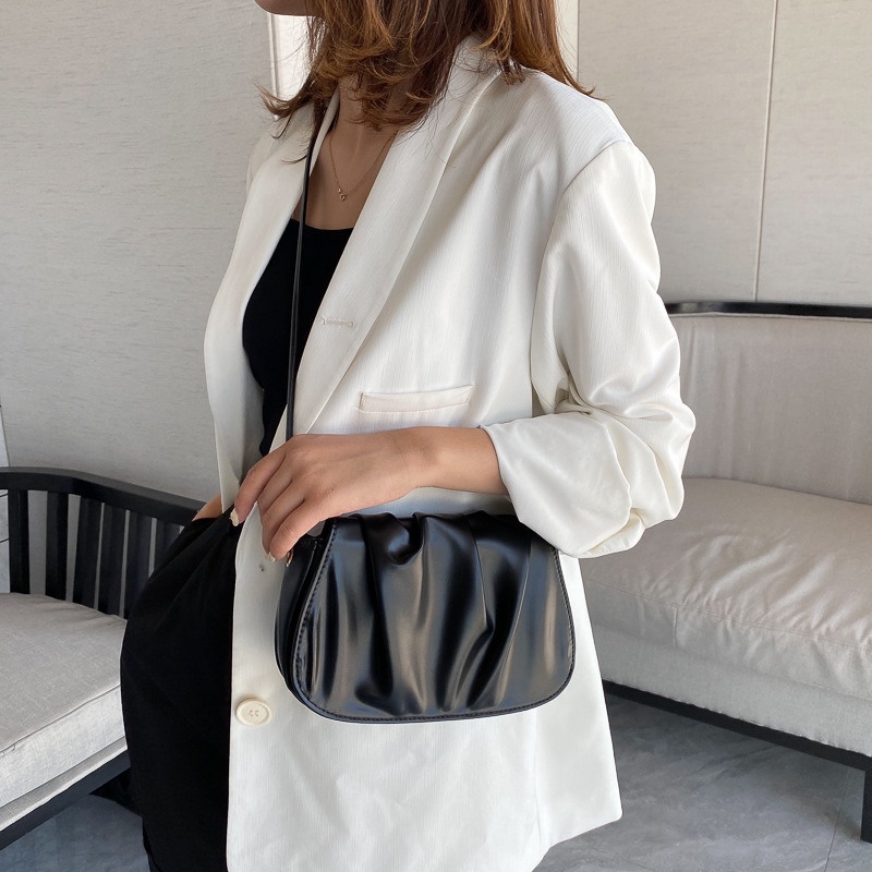 Túi xách nữ, túi đeo chéo da gấp phong cách hàn quốc Little_Lisa_Store 031