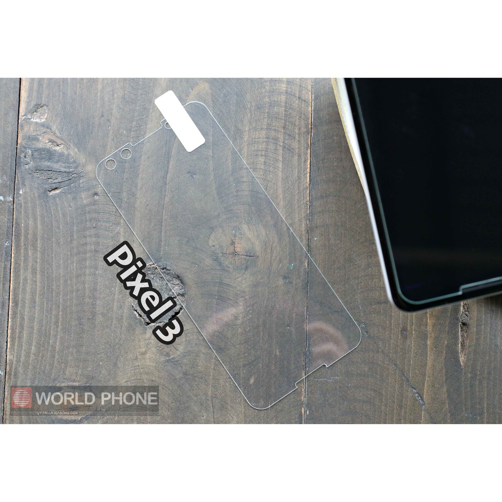 Dán màn hình GG Pixel 3 và Pixel 3XL, Dán Cường lực Google GG Pixel 3, Pixel 3 XL, Tặng gói khăn lau
