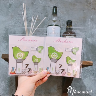 Sticker kpop (nổi) dán trang trí sổ, vở