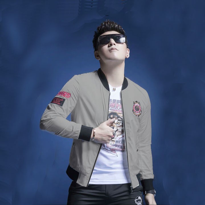 Áo Khoác Dù Nam, Nữ  Kiểu Dáng Bomber Cao Cấp, Chống Thấm.