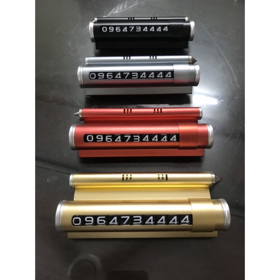 Bảng ghi số điện thoại , thẻ đỗ xe hiển thị số điện thoại gắn trên Taplo xe hơi cam kết hàng đẹp