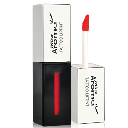 Son xăm siêu lì siêu mịn không trôi Aroma Tattoo Liptint Hàn Quốc 6ml - Hàng chính hãng