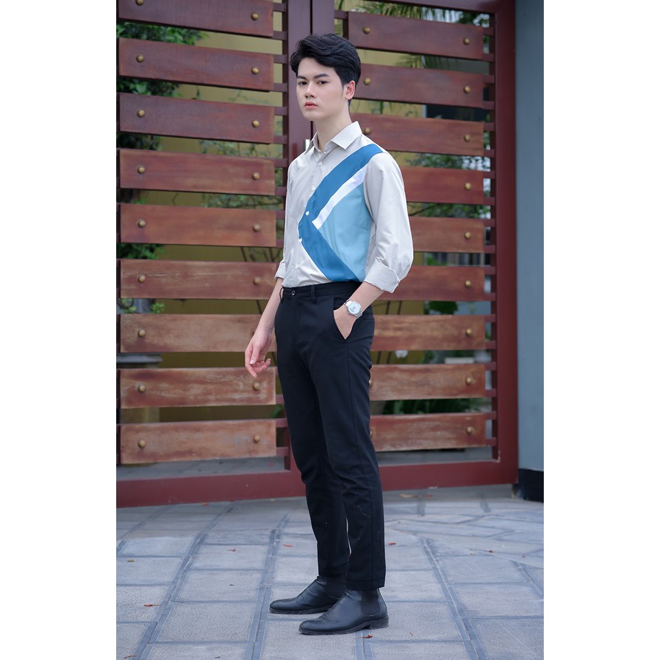 ÁO SƠ MI NAM HỘP CAO CẤP DÀI TAY HÀN QUỐC, FORM SLIMFIT DỄ MẶC, CHẤT LIỆU LỤA NẾN CAO CẤP, ĐỦ SIZE M, L, XL | BigBuy360 - bigbuy360.vn