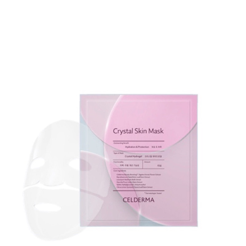 Mặt nạ Crystal Skin Mask CELDERMA Lẻ 1 Miếng