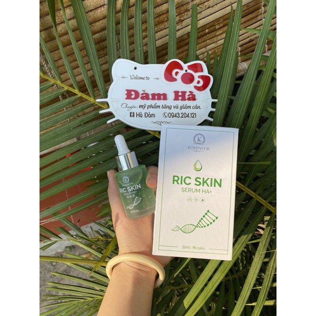 Combo Sữa rửa mặt và serum Ric Skin