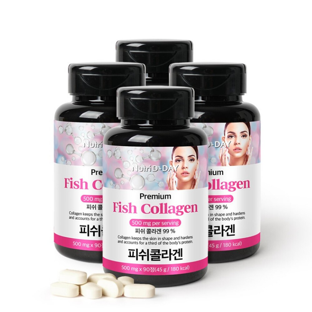 Viên uống Premium Fish Collagen 99% Đẹp da - Chống lão hóa Nutri D-Day 90 Viên ( có Bill) | BigBuy360 - bigbuy360.vn