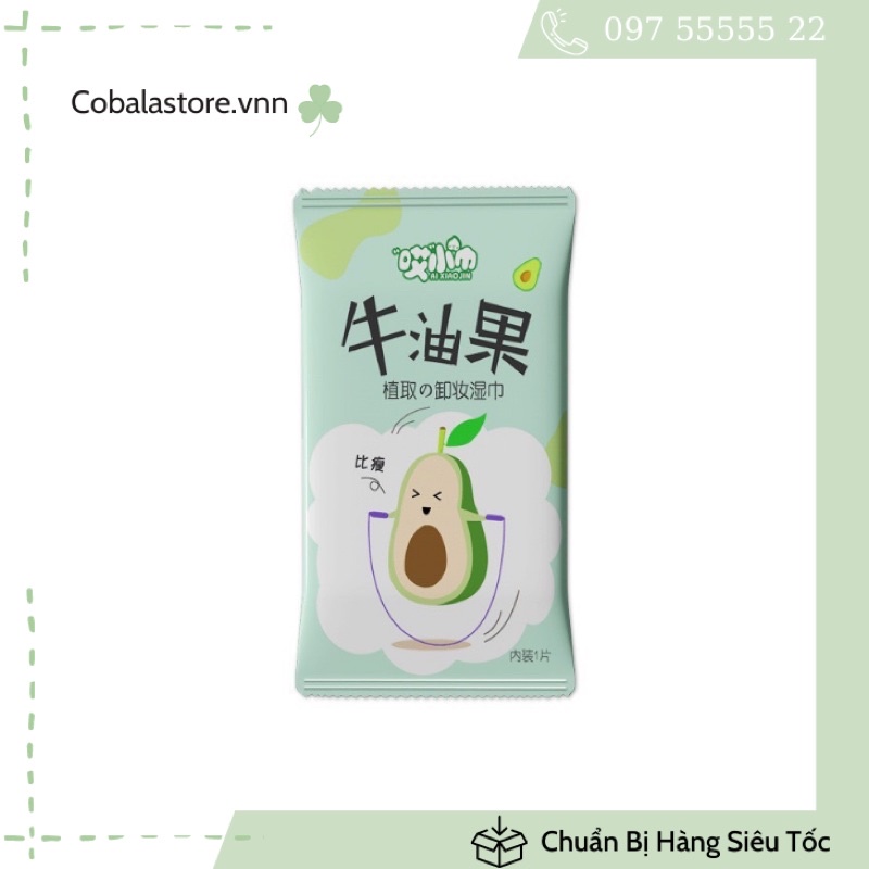 Gói Tẩy Trang Tinh Chất Bơ Tiện Lợi Khi Di Chuyển