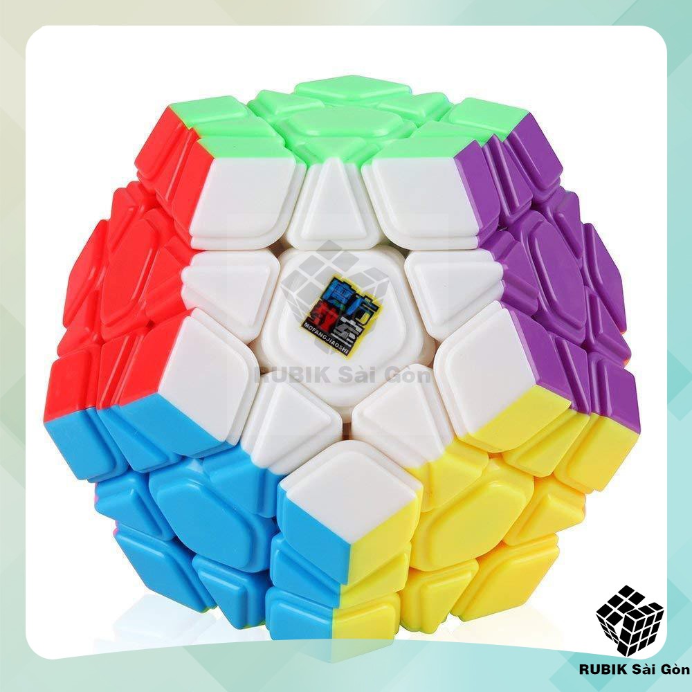 Rubik Biến Thể 12 mặt Megaminx 3x3 - Rubic Ma Thuật Biến Dạng - Ru Bíc MoYu Meilong - Rubick Stickerless Đẹp