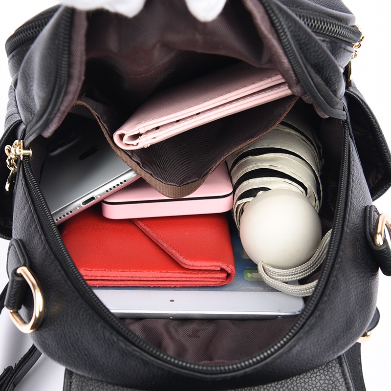 Balo CHUWANGLIN bằng da thiết kế thời trang cho nữ